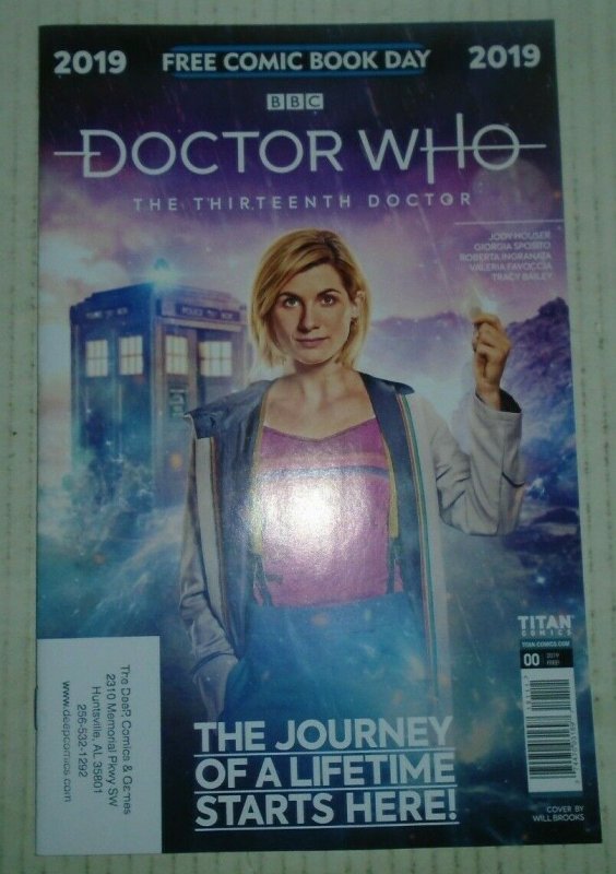 Doctor Who The Thirteenth Doctor FCBD 2019 Titan Comics