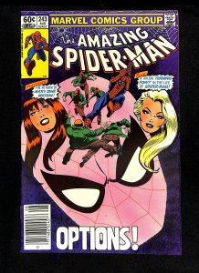Amazing Spider-Man #243 Newsstand Variant