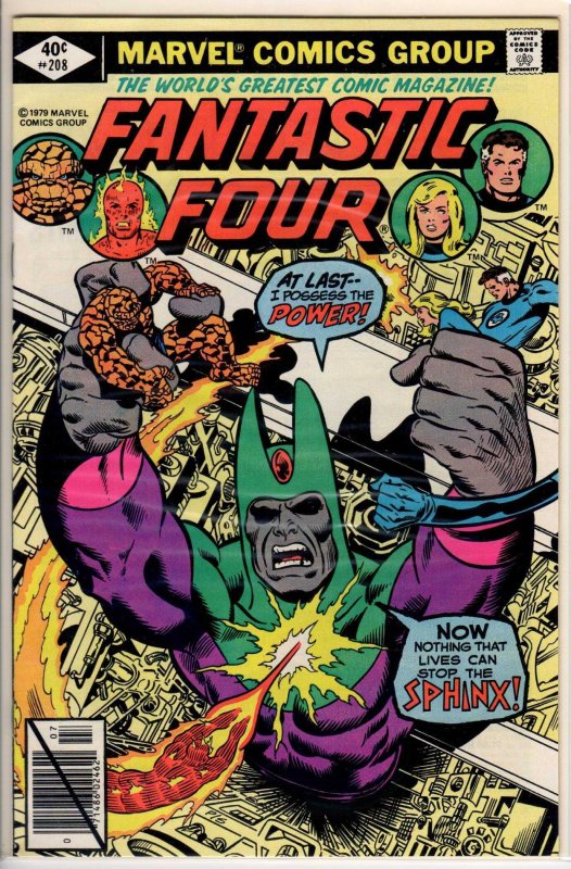 Fantastic Four #208 Direct Edition (1979) 7.0 FN/VF