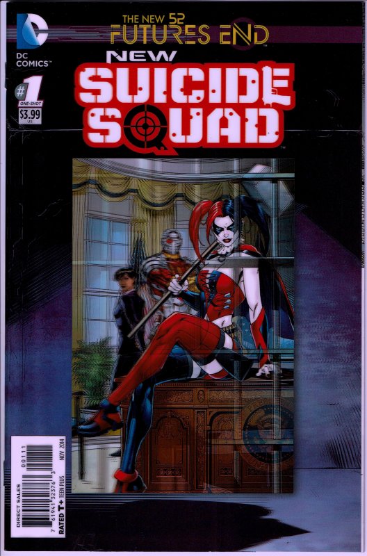 New Suicide Squad # 1 - Lenticular Cover - 2014