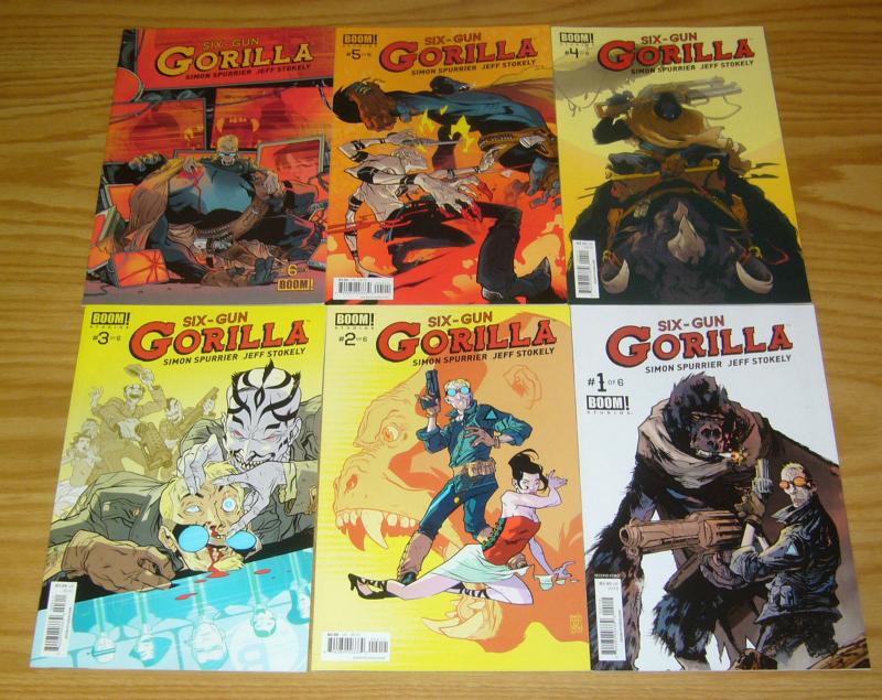 Six-Gun Gorilla #1-6 VF/NM complete series - simon spurrier - 2nd print - boom