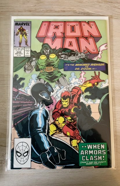 Iron Man #249 Direct Edition (1989)