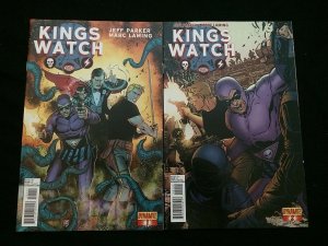 KING'S WATCH #1, 2 VFNM Condition