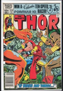 Thor #316 (1982) Thor