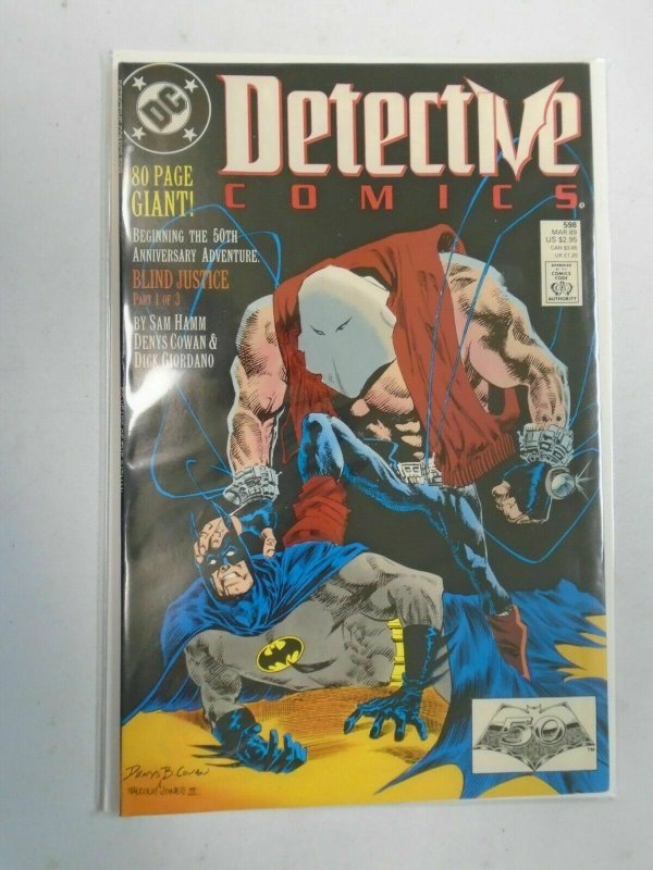 Detective Comics #598 8.0 VF (1989)