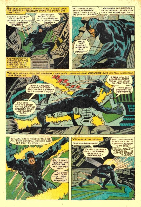 THE AVENGERS #52 (May1968) 7.0 FN/VF Roy Thomas! John Buscema! Black Panther!