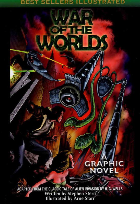 Best Sellers Illustrated: War of the Worlds TPB #1 VF ; Best Sellers Illustrated
