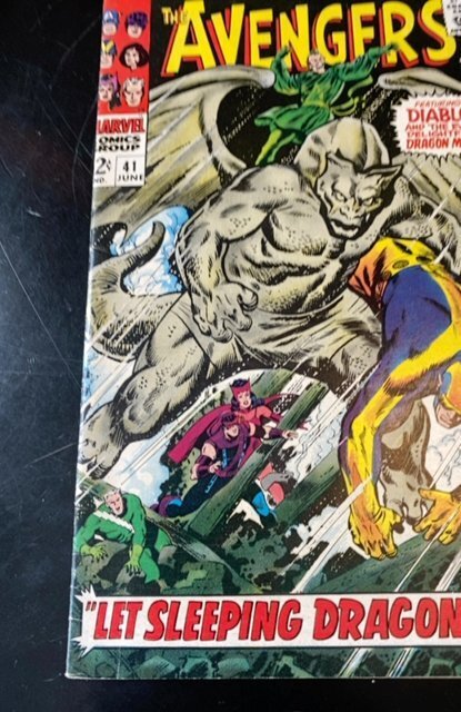 The Avengers #41 (1967)dragonman sleeping lie