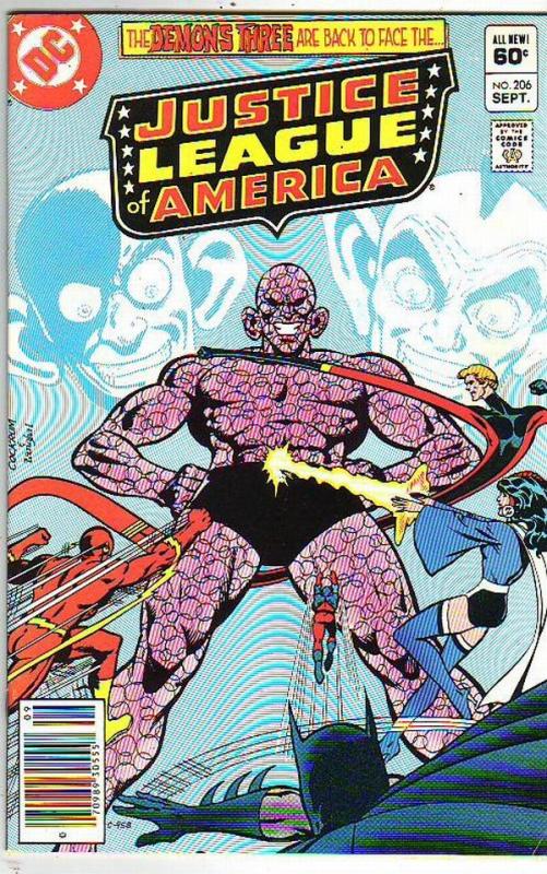 Justice League of America #206 (Sep-82) VF/NM- High-Grade Justice League of A...