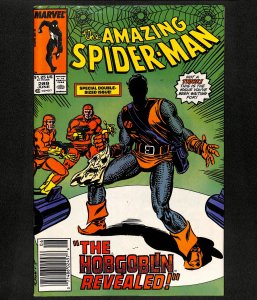Amazing Spider-Man #289 Newsstand Variant The Hobgoblin Revealed!