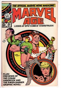 Marvel Age #26 (1985)