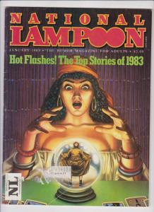 NATIONAL LAMPOOON--JANUARY 1983--HOT FLASHES