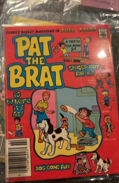 Pat the Brat Comics Digest Magazine (1980) Pat the Brat 