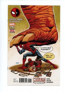 SPIDER-MAN/DEADPOOL #1 MARVEL COMICS (2016) ED MCGUINNESS COVER