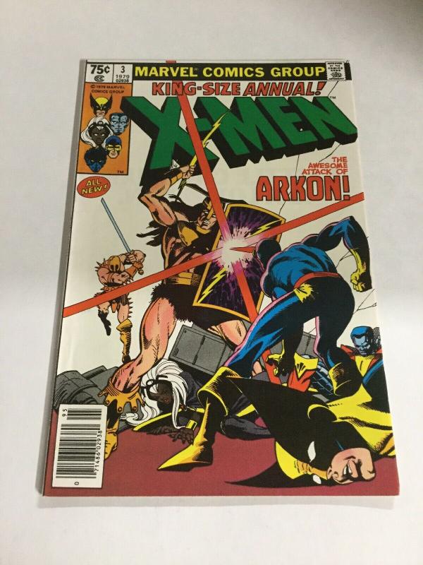 Uncanny X-Men King Size Annual 3 Vf Very Fine 8.0 Marvel