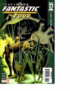 Lot Of 5 Ultimate Fantastic Four Marvel Comic Books #41 42 43 44 45 Thor   BF3