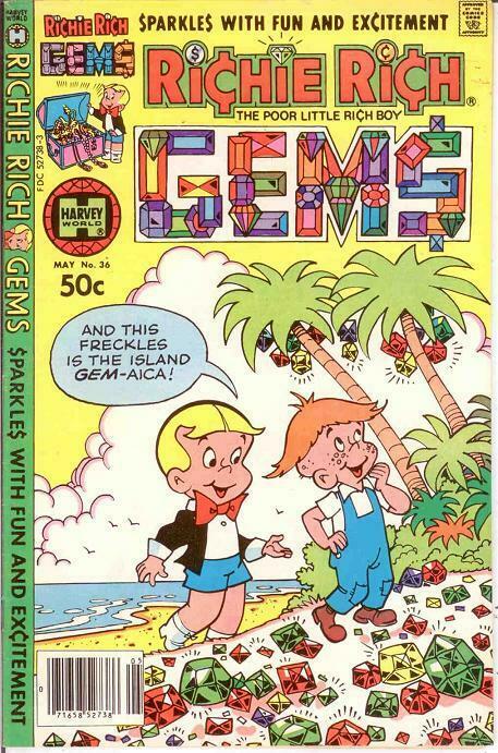 RICHIE RICH GEMS (1974-1982) 36 VF-NM May 1981 COMICS BOOK