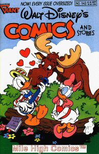 WALT DISNEY'S COMICS AND STORIES (1985 Series)  (GLAD) #542 Good Comics
