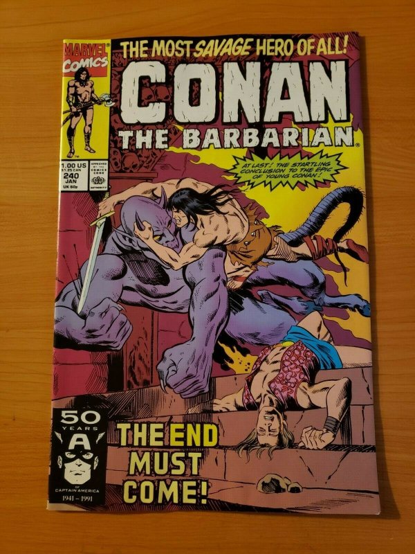 Conan The Barbarian #240 Direct Market Edition ~ NEAR MINT NM ~ 1991 Marvel