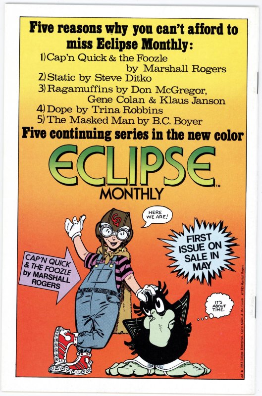 Destroyer Duck #3 (1983) Destroyer Duck