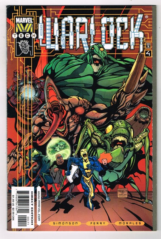 Warlock #4 (1999)   Marvel Comics