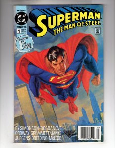 Superman: The Man of Steel #1 (1991)  / EBI#3