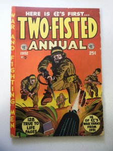 Two-Fisted Tales Annual #1 (1952) FR/GD Condition 2 1/2 spine split, chew