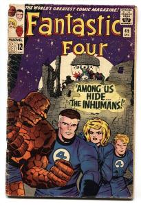 Fantastic Four #45-First appearance of INHUMANS - Marvel 1965
