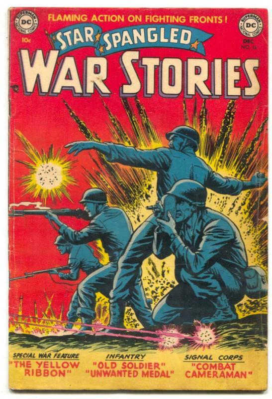 Star Spangled War Stories #16 1953- DC comics- VG