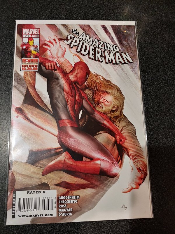 ​THE AMAZING SPIDER-MAN #610 ADI GRANOV nm