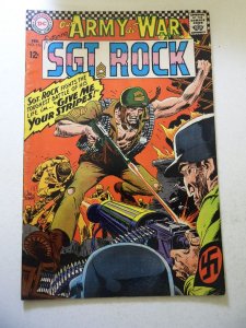 Our Army at War #176 (1967) VG+ Condition moisture stains