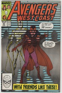 West Coast Avengers #47 (Aug 1989, Marvel), VFN condition (8.0)