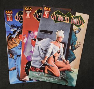 Demon Baby 3PC #1-3 - Steve Fastner & Rich Larson Cover (8.0/8.5) 1997