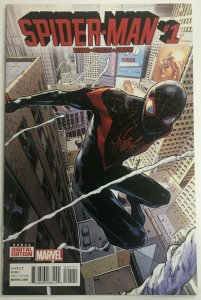 SPIDER-MAN#1 VF/NM 2016 MILES MORALES FIRST PRINT MARVEL COMICS 
