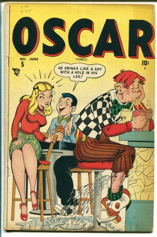 Oscar #51948-Timely-soda shop cover-Margie-FN MINUS