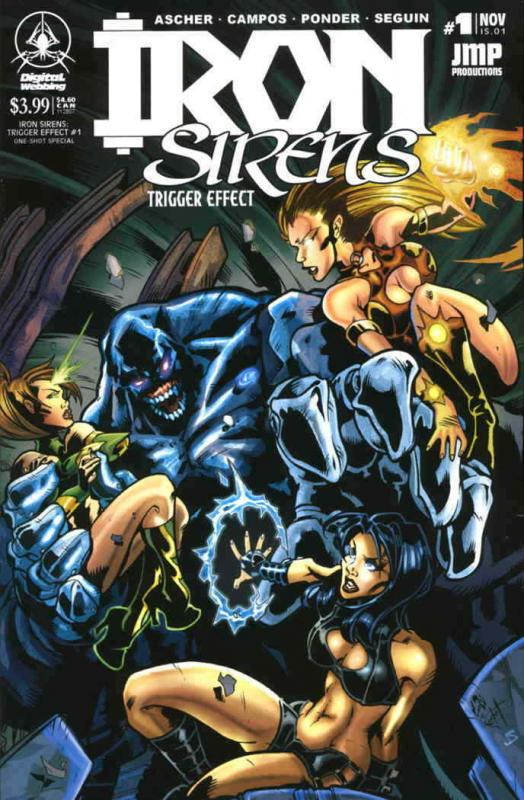 Iron Sirens: Trigger Effect #1 VF/NM; Digital Webbing | save on shipping - detai