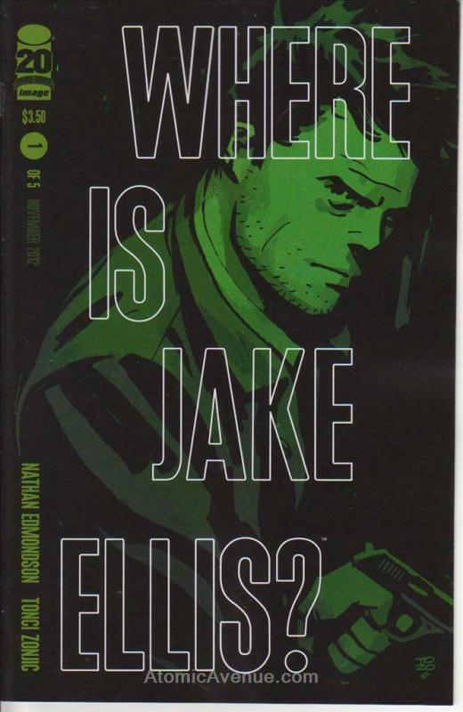 Where Is Jake Ellis? #1 VF/NM; Image | save on shipping - details inside