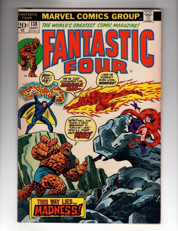 Fantastic Four #138 (1973)    / ID#599