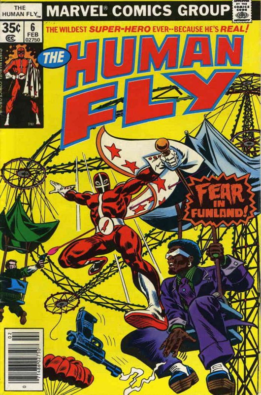 Human Fly, The #6 FN ; Marvel | Bill Mantlo