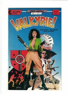 Valkyrie #1 VF+ 8.5 Eclipse Comics 1987 Chuck Dixon & Paul Gulacy 
