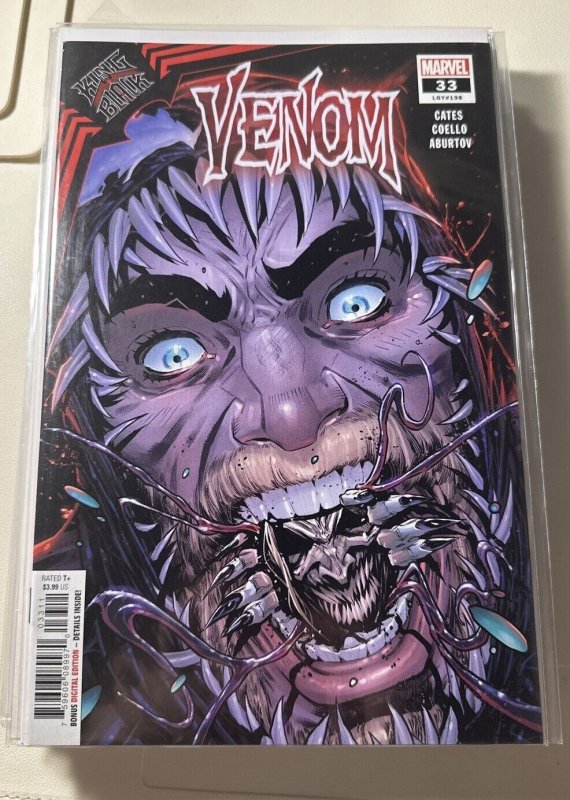 VENOM (2021 Marvel) #33 NM King in Black Knull Codex Virus Spider-Man Carnage ?