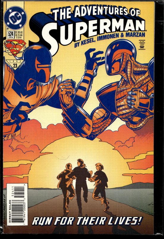 Adventures of Superman #524 (1995) Superman