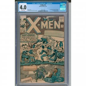 X-Men #9 CGC 4.0 Very Good