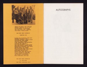 San Diego Comic Con Program 1974 - Milton Caniff & Russell Myers Covers (8.0)