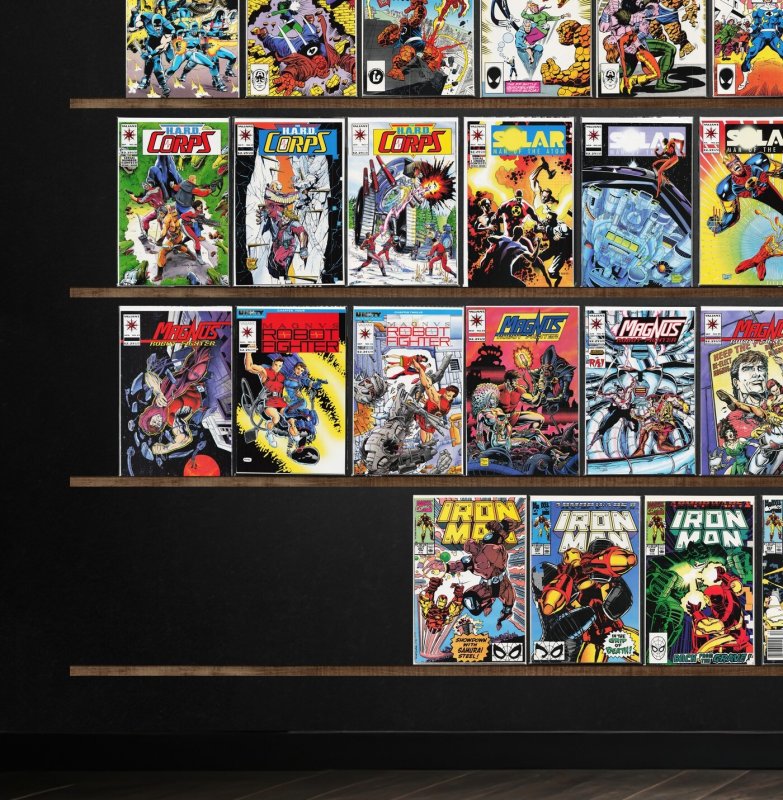 Huge Lot 140+ Comics with Fantastic Four, Magnus Robot Fighter & More!