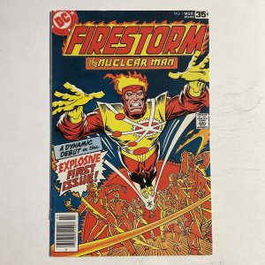 Firestorm 1 1978 VF+ very fine+ 8.5 DC Comics Newsstand 1st Firestorm