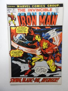 Iron Man #51 (1972) VG/FN Condition! Moisture stain