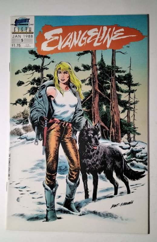 Evangeline #5 (1988) First Comic Book J756