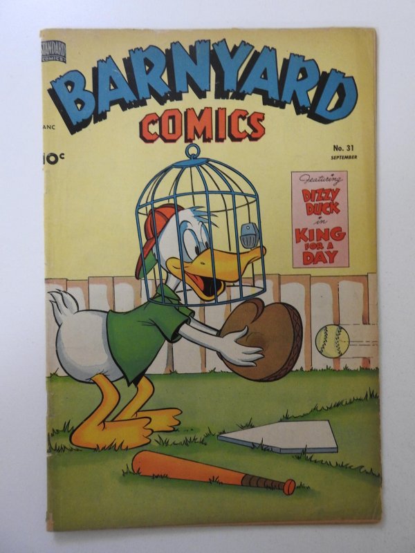 Barnyard Comics #31 (1950) GD/VG Condition! pencil interior pages