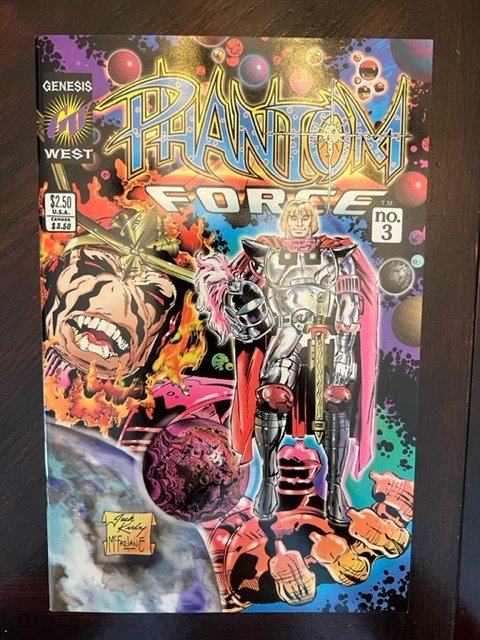 Phantom Force (1993 Image/Genesis West) comic books